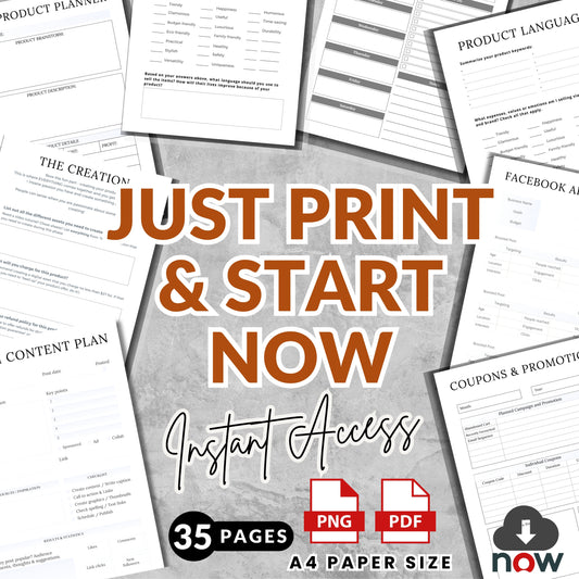 Digital Product Planner