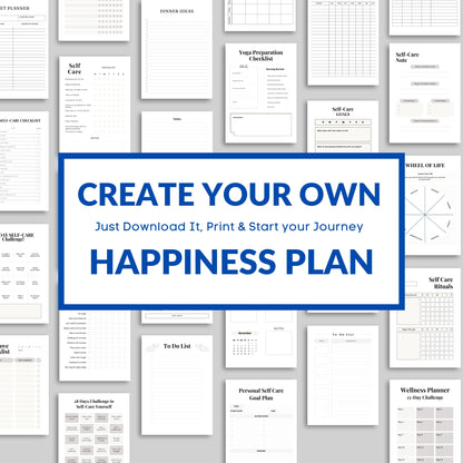 Selfcare & Wellness Planner Bundle