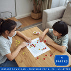 Connect Four Paper Style Game Pack