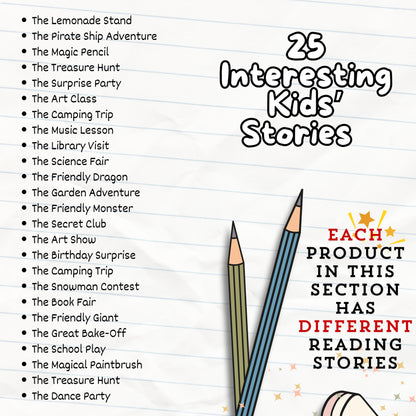 25 Different Stories Patch #7