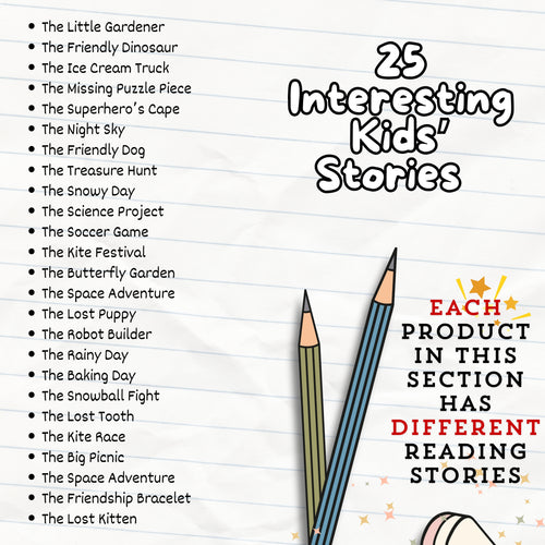 25 Different Stories Patch #5