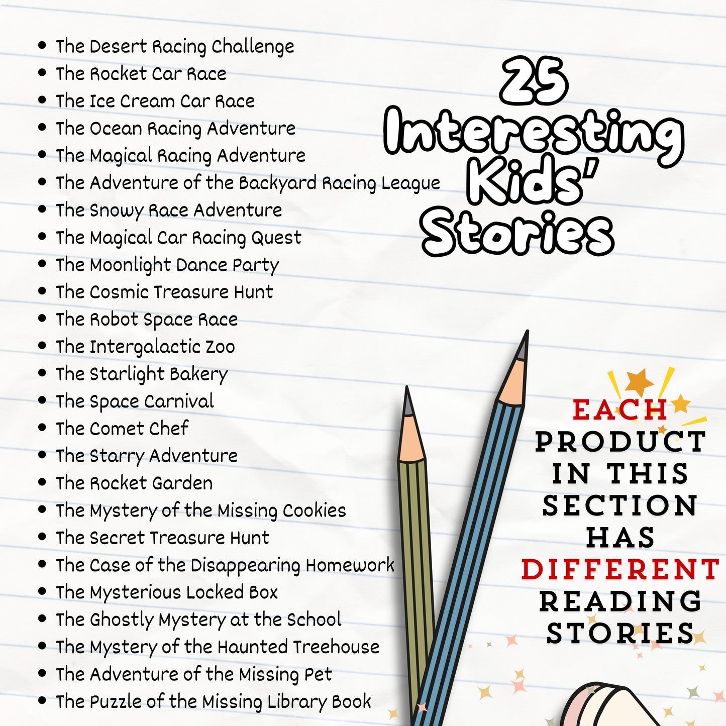 25 Different Stories Patch #17