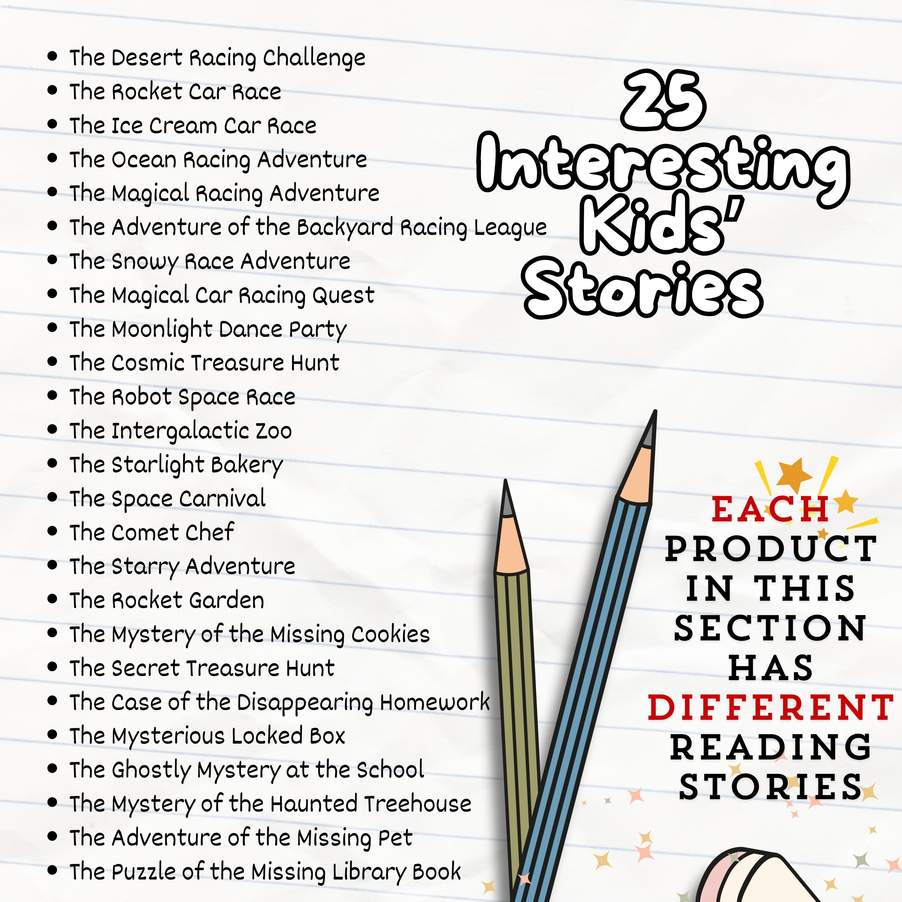 25 Different Stories Patch #17