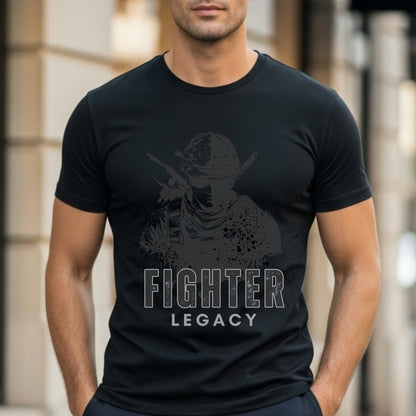 Fighter Legacy - Tactical Military Warrior Statement Artwork