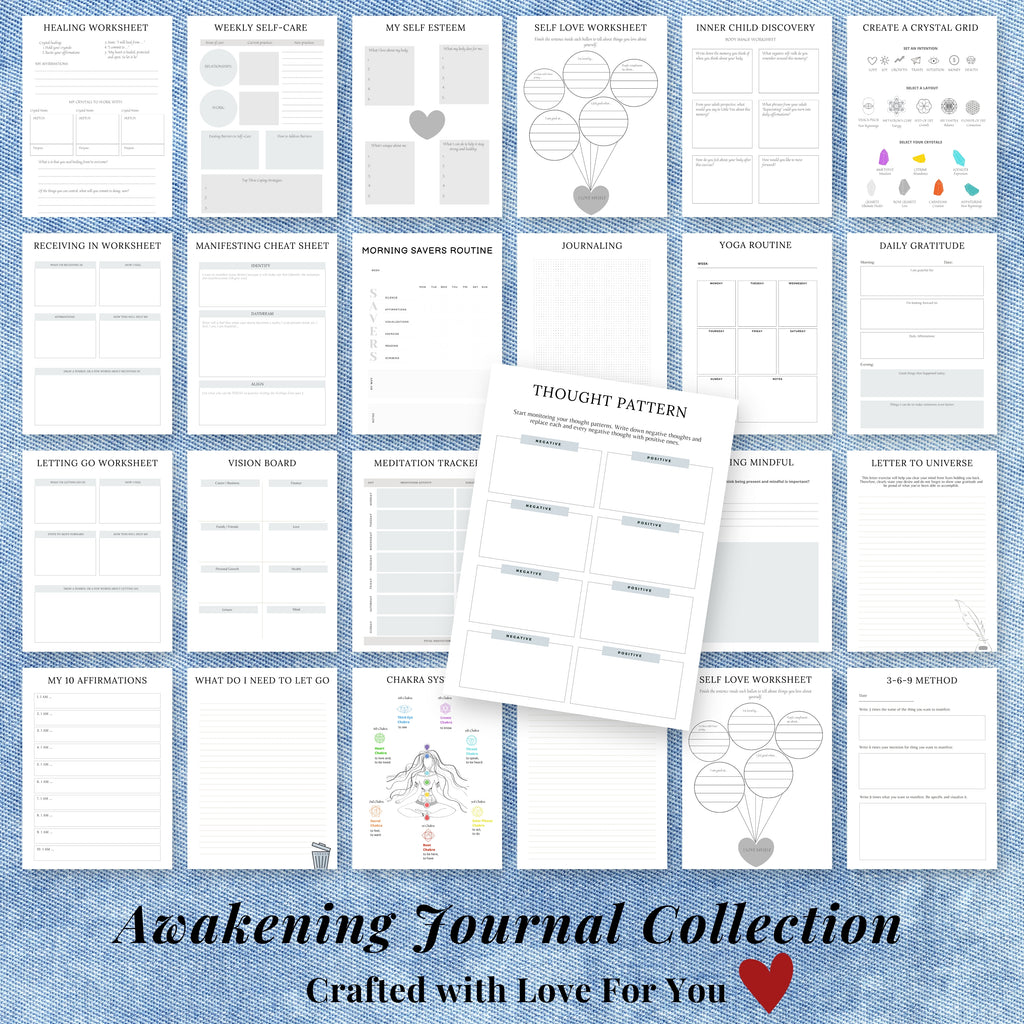 Spirituality And Awakening Journal Bundle