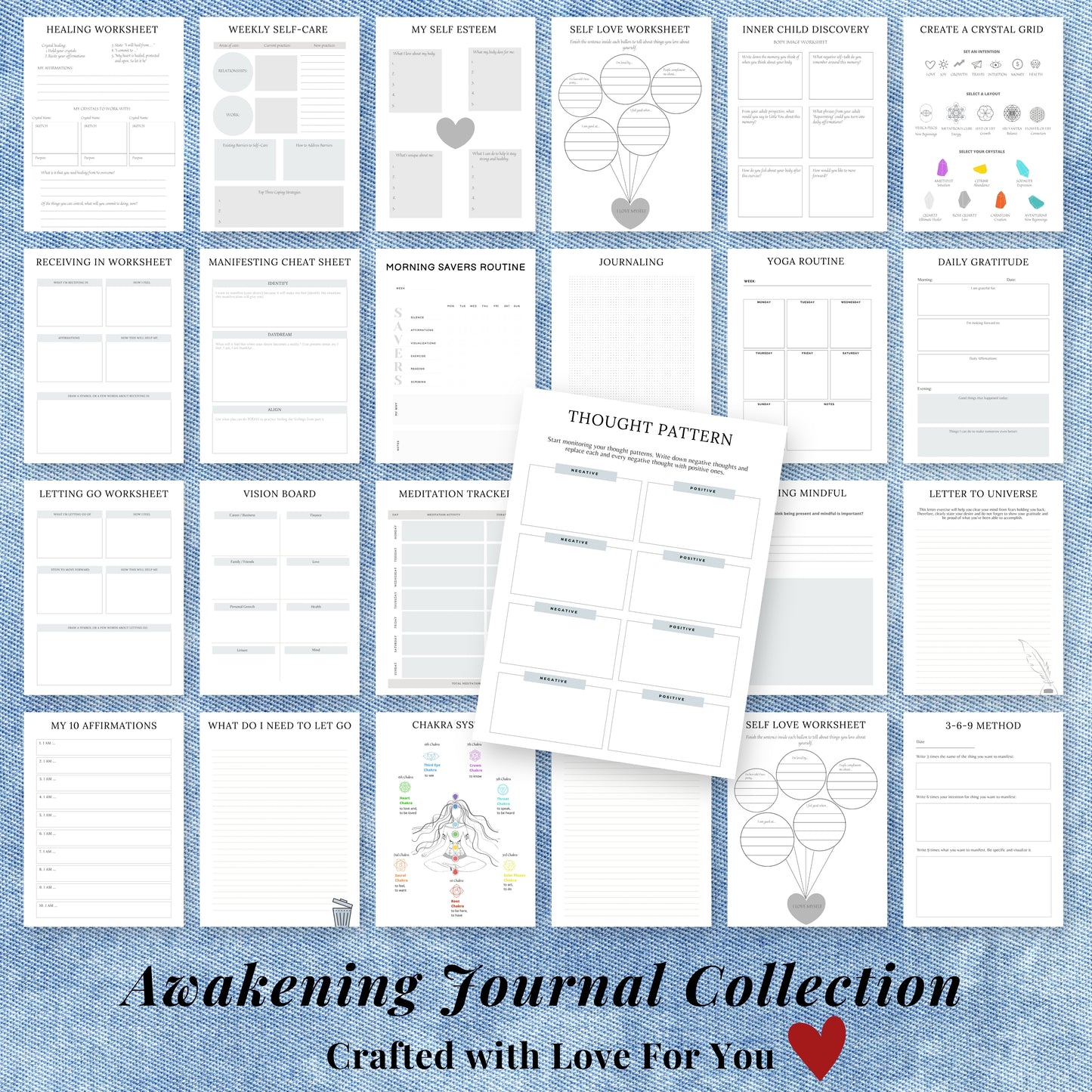 Spirituality And Awakening Journal Bundle