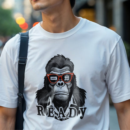 Ready Boss Big Boss - Cool Gorilla Sunglasses Statement Artwork