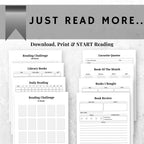 Digital Reading Planner & Journal