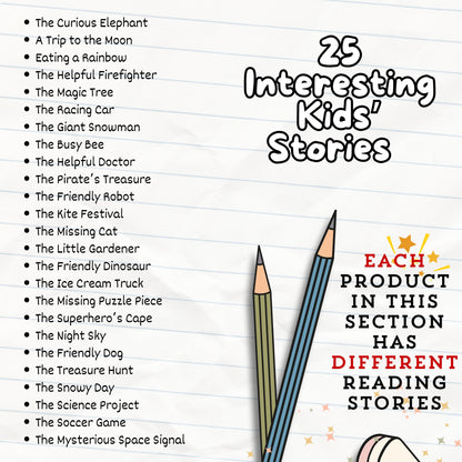 25 Different Stories Patch #11