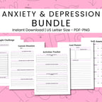2026 Anxiety & Depression Journal Bundle