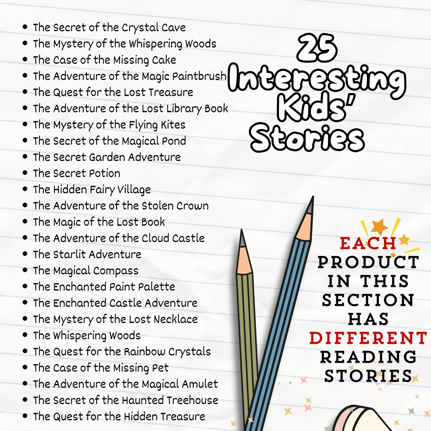 25 Different Stories Patch #22