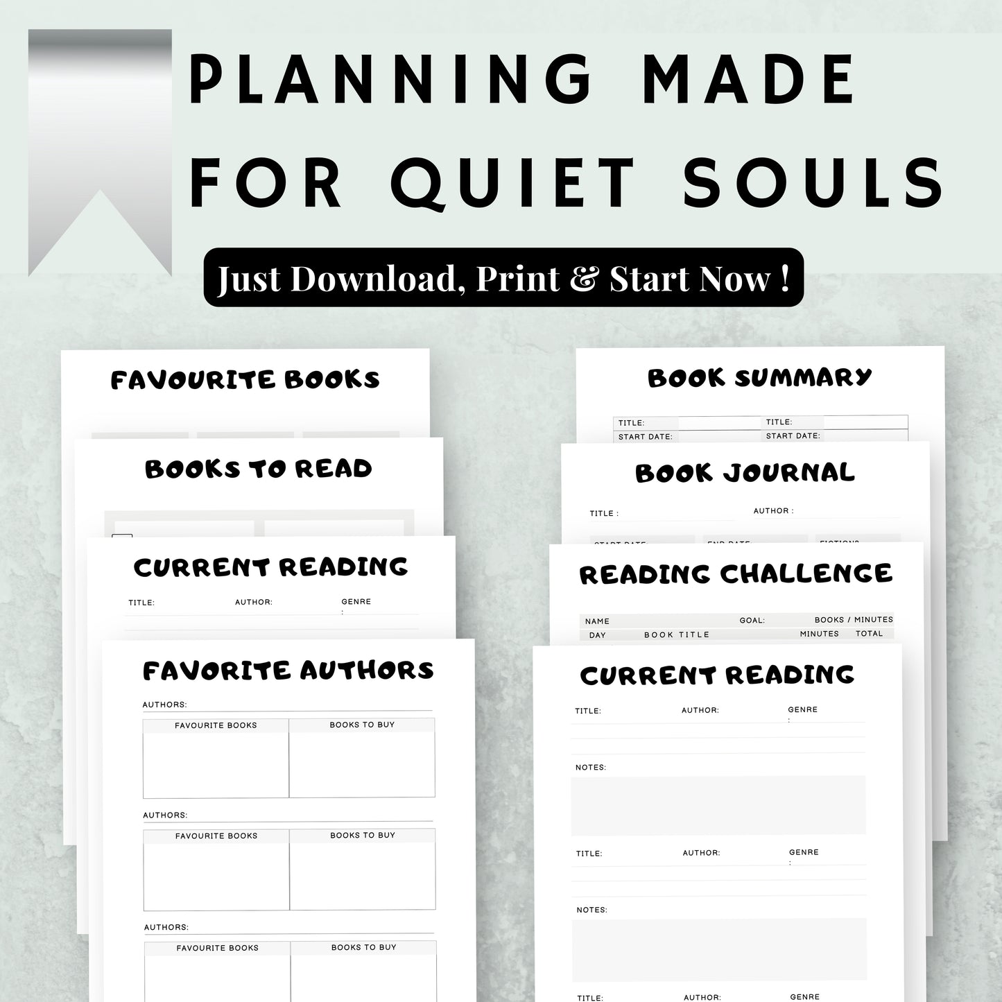 Reading Planner & Tracker