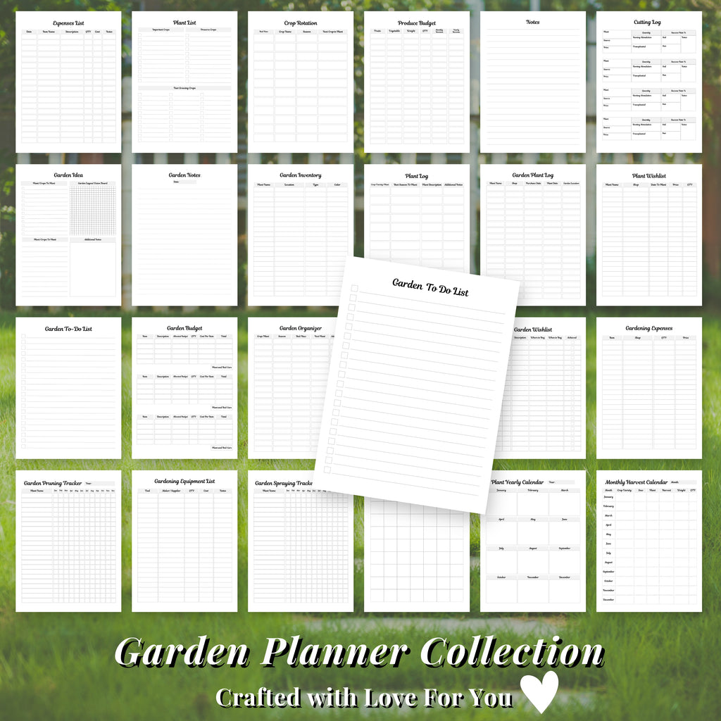 Home Garden Planner Bundle