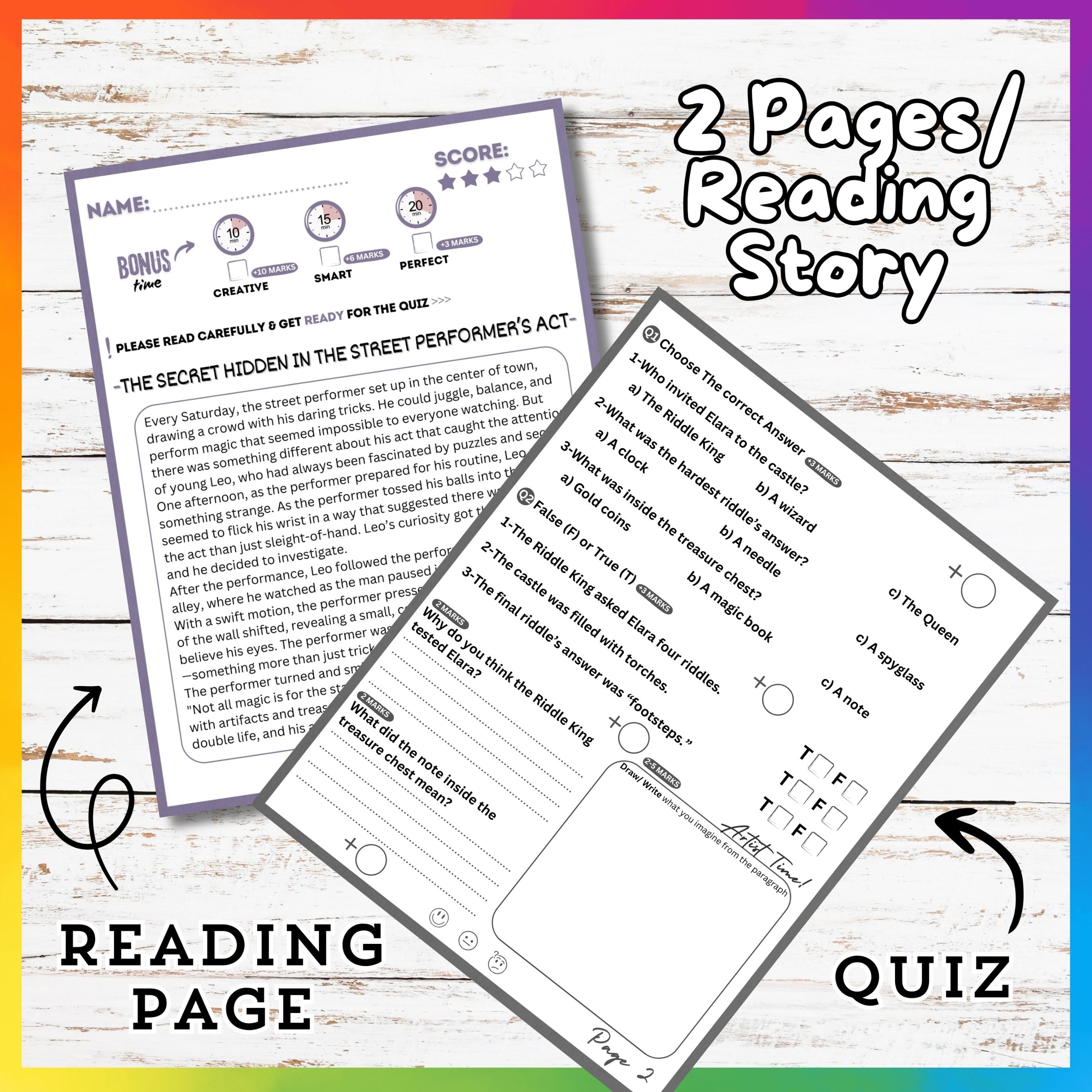 Tricky Reading Stories