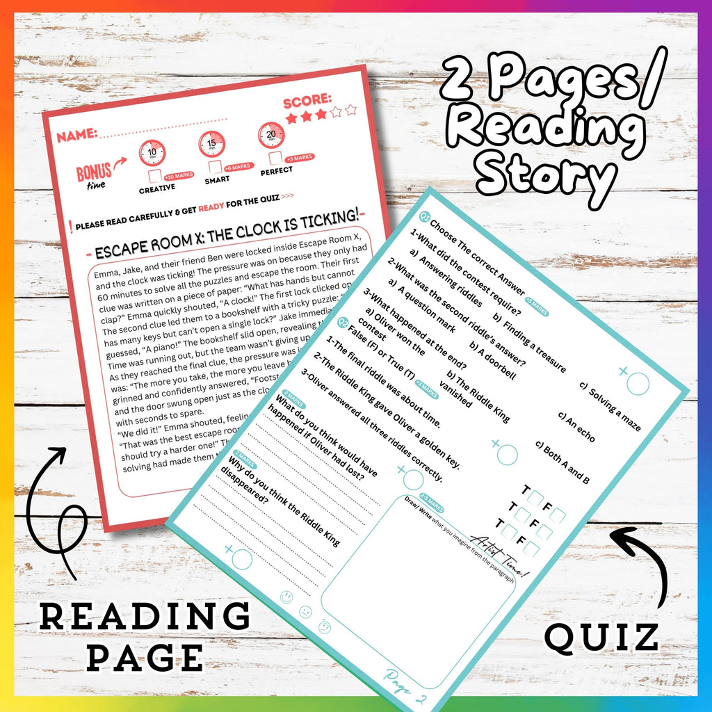 Puzzel Reading Stories