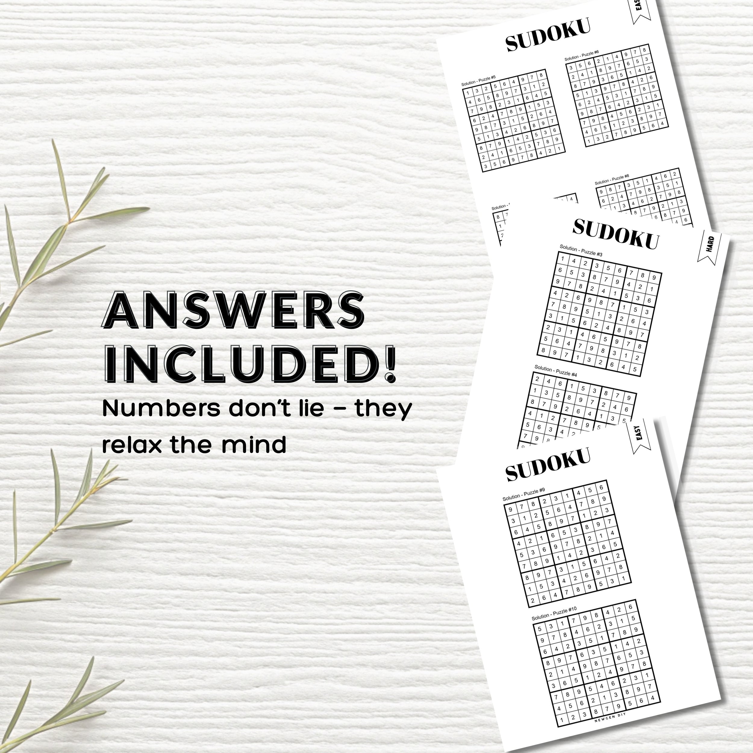Sudoku Puzzle Pack