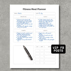 Fitness Meal Planner