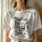 Walking Dreamer - Medieval Gothic Ocean Dreams Action Statement Artwork