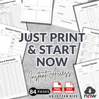 Side Hustle Planner & Trackers Bundle