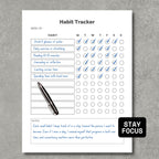Personal Habit Tacker PDF V1