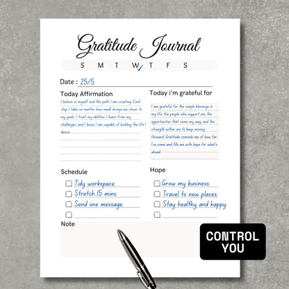 Gratitude Journal