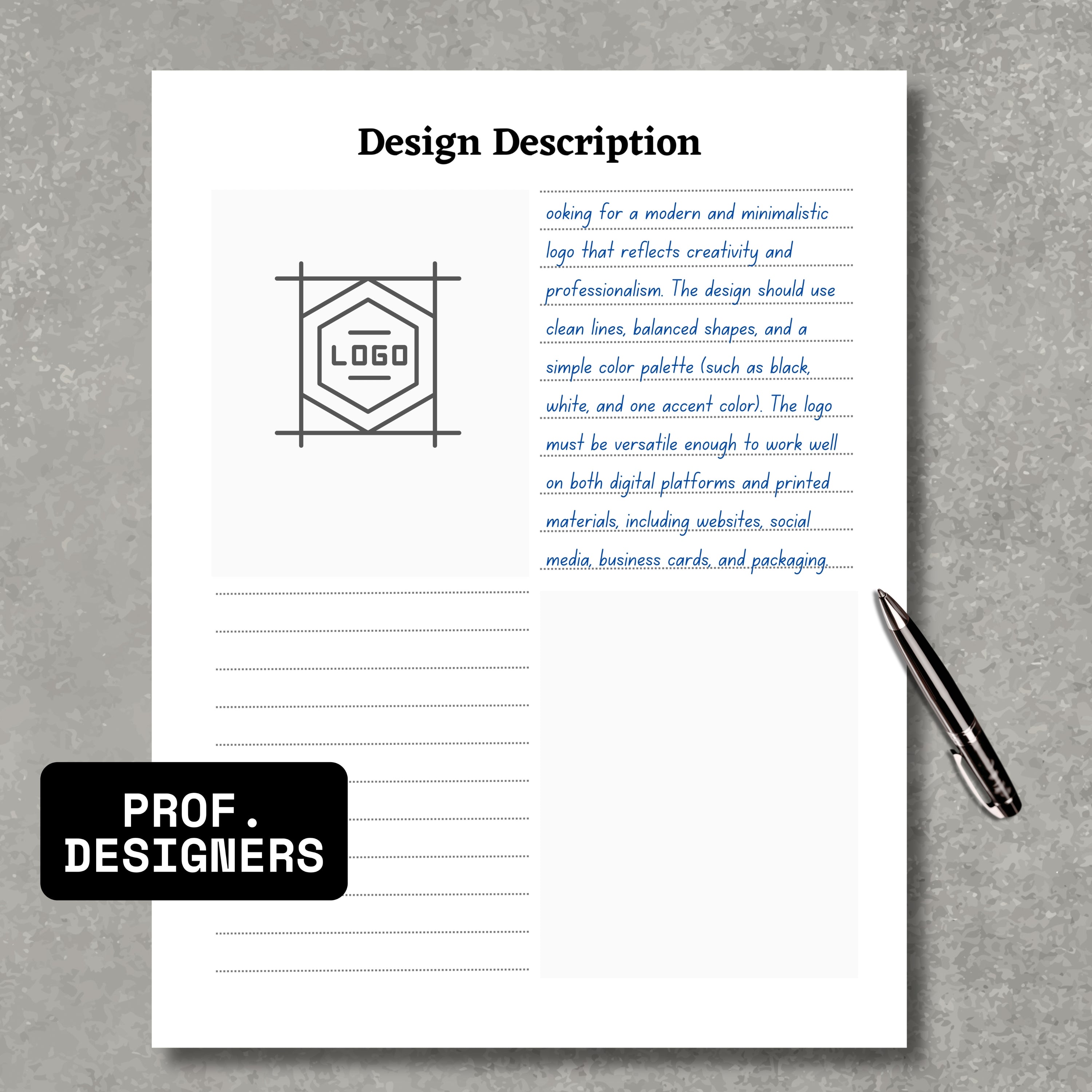 Design Description Planner Paper