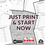 End Of Life Planner & Journal Bundle