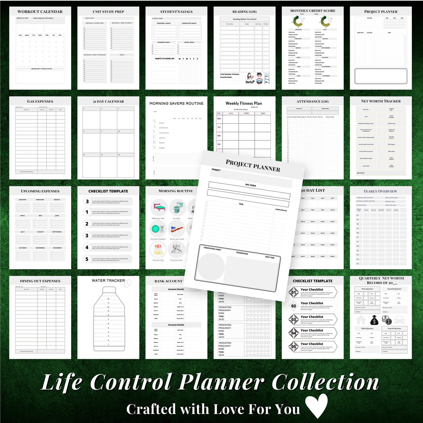 Whole Life Planner Bundle
