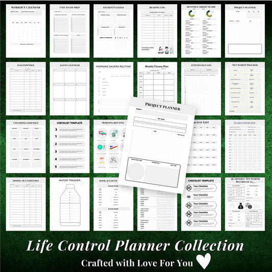 Whole Life Planner Bundle