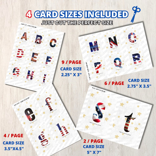 Alphabet Letters Flashcards