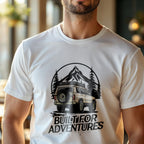 Built For Adventures - Mountain Off-Road Badge Statement Artwork
