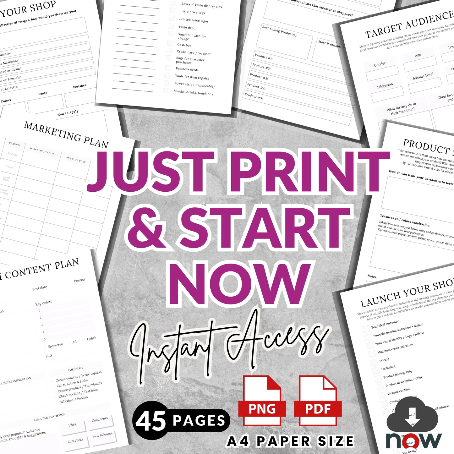 Handmade Business Planner