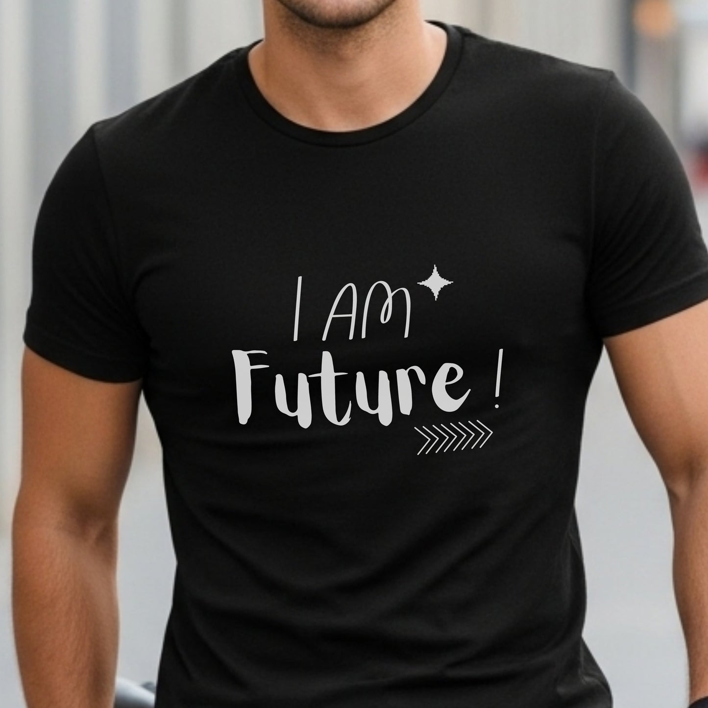 I Am Future - Motivational Affirmation Statement Artwork
