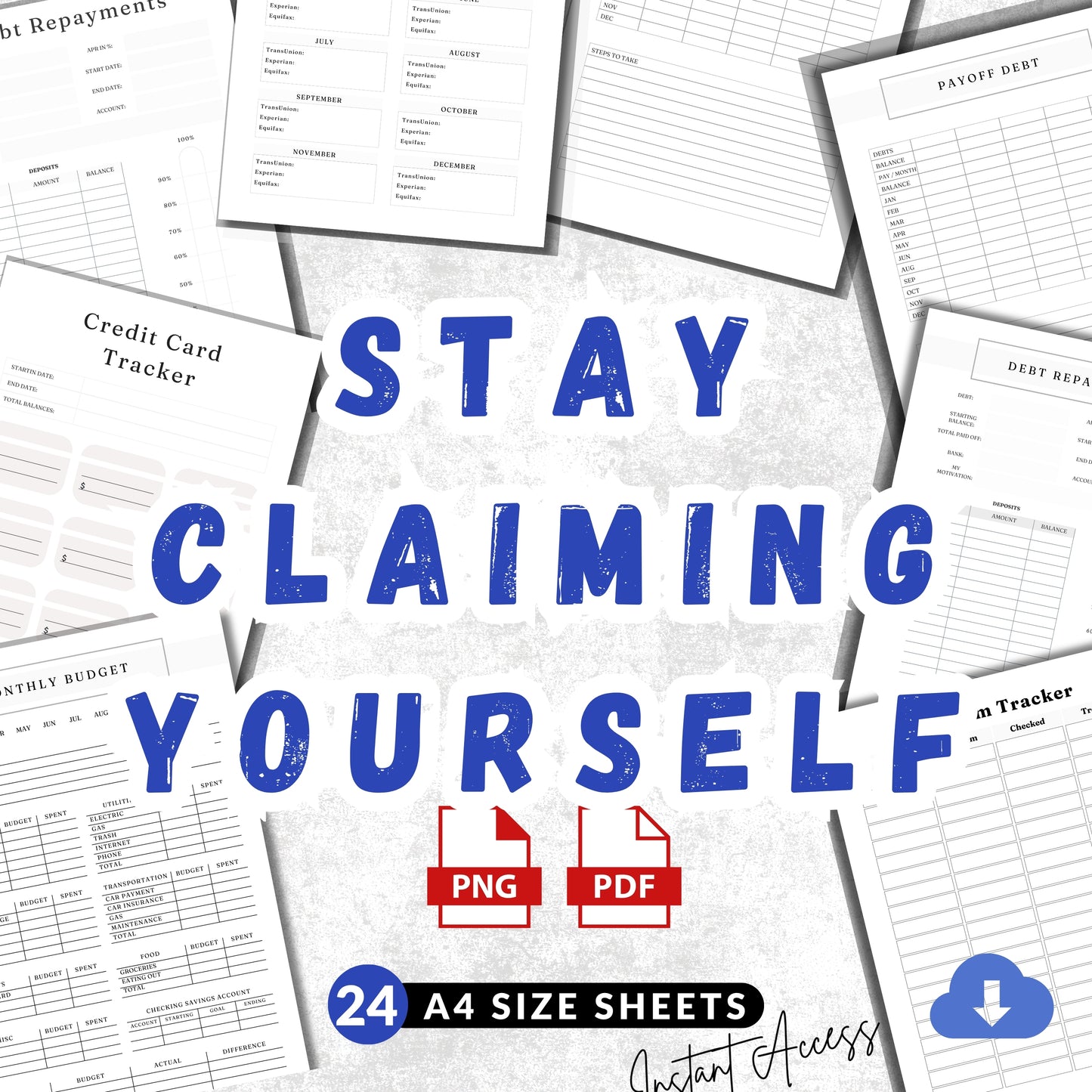 Debt & Credit Trackers Collection