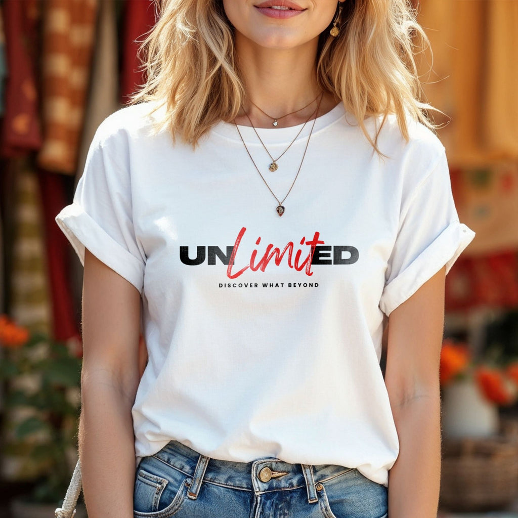 Unlimited Discover What Beyond - Boundary Breaking Exploration Statement Artwork