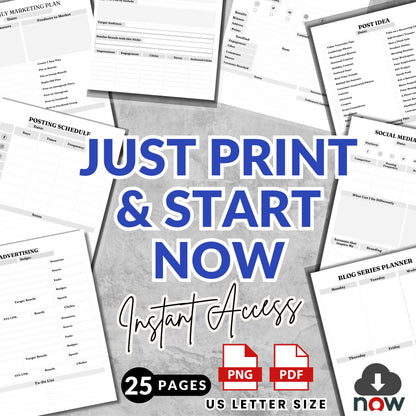 Social Media Marketing Planner