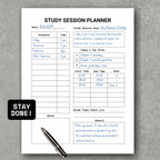 Study Session Planner