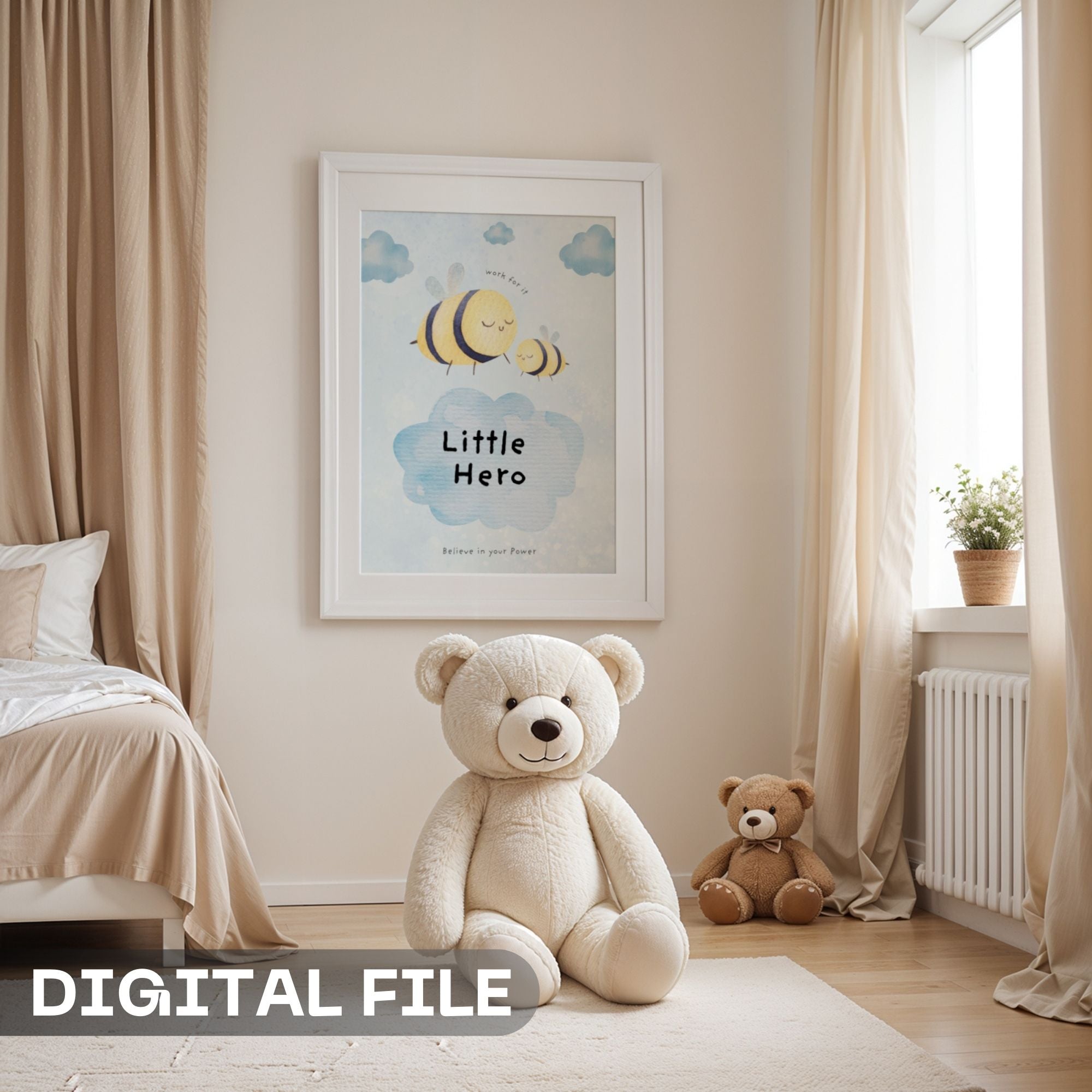 Little Hero - Believe in Your Power Wall Art