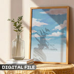 Dream Big - The Only Limit Is Your Imagination Inspirational Wall Art