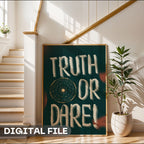 Truth or Dare - Mystical Challenge Wall Art
