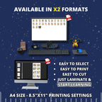 Fruits & Vegetables Alphabet Flashcards V1