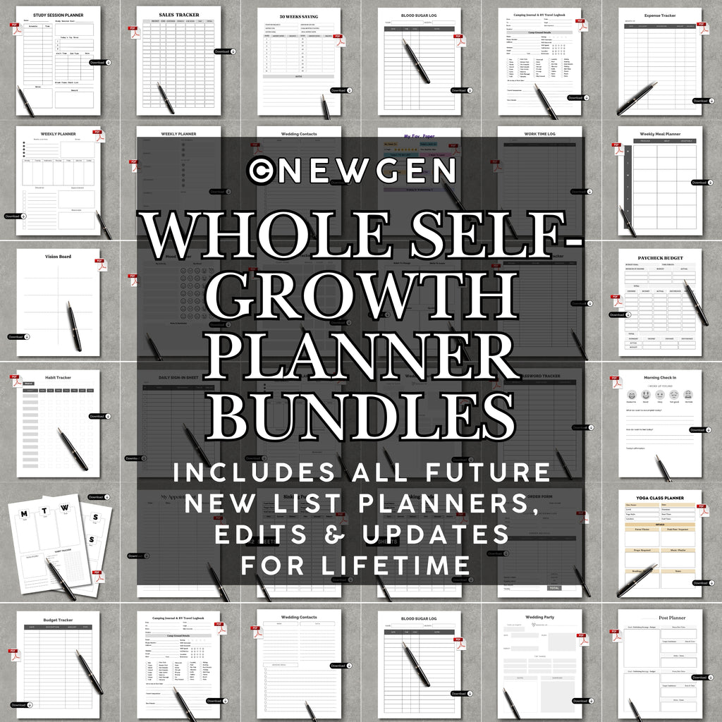 Planners' Bundles 45-75% OFF