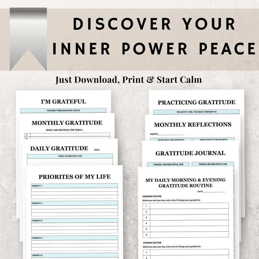 My 2026 Gratitude Journal Bundle