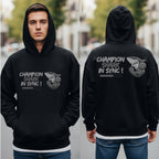 Champion Shark In Sync - Funny Motivational Loading Statement Artwork