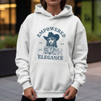 Empowered Elegance - Yee Haw Cowgirl Illustration Western Feminine Power Statement Artwork