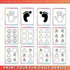 Brain Gym Bundle - 125 Premium Printable Cognitive Activity Sheets