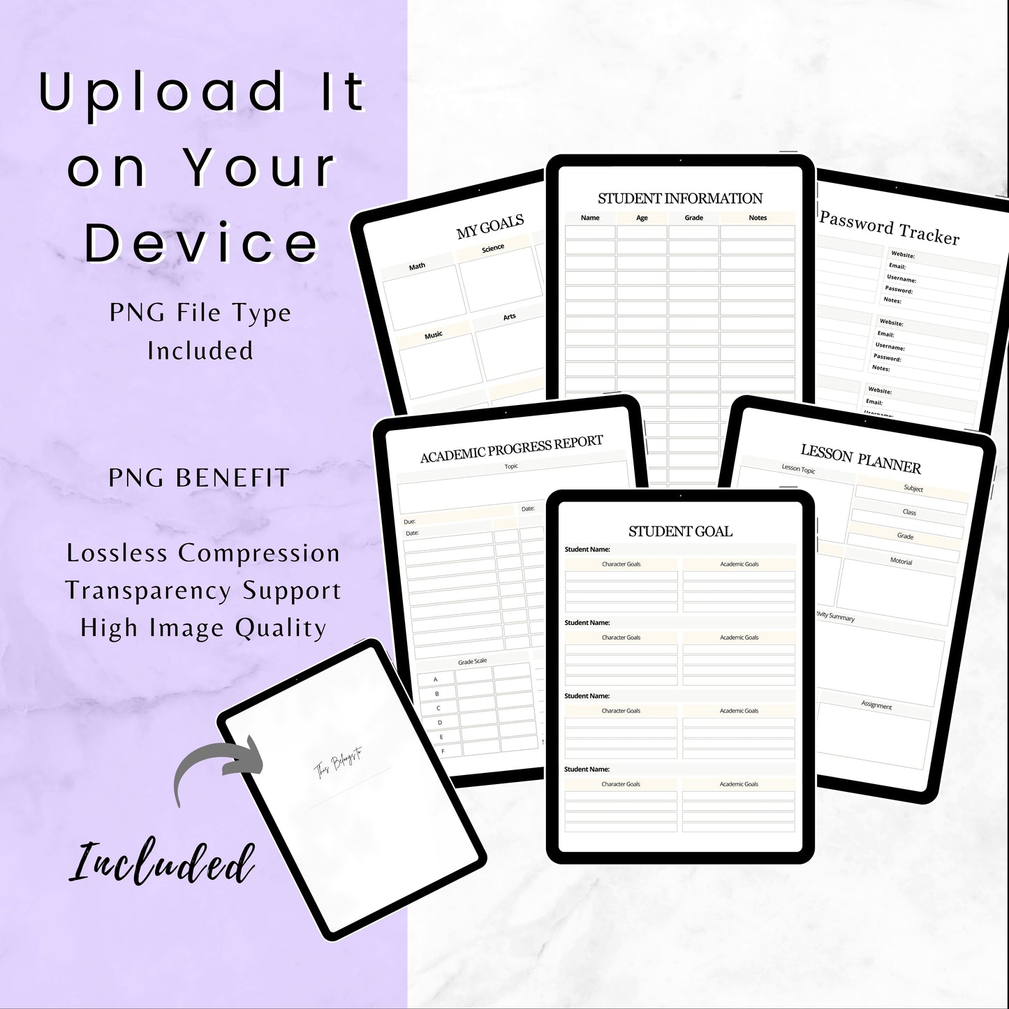 Home Collegian Planner Bundle