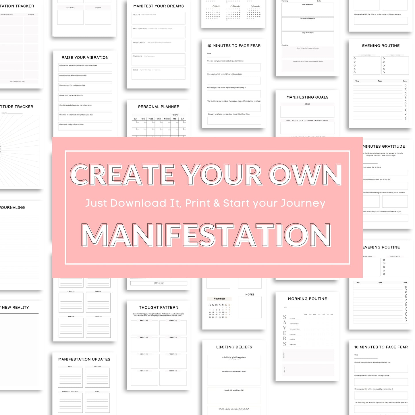 Manifestation Planner Bundle