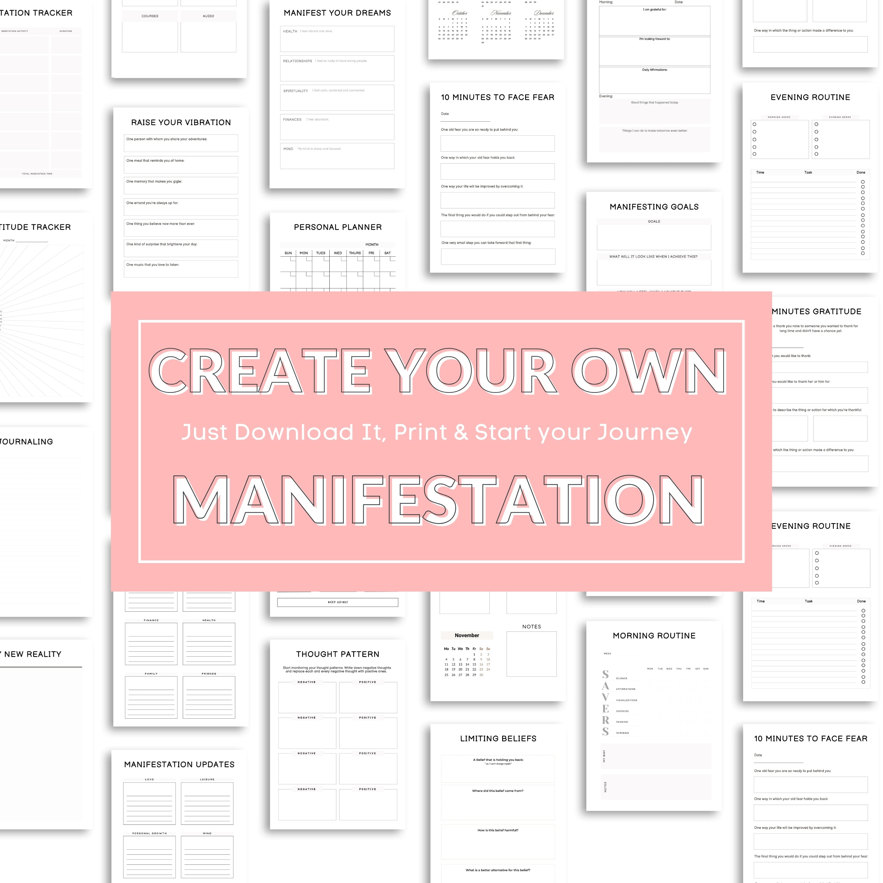 Manifestation Planner Bundle