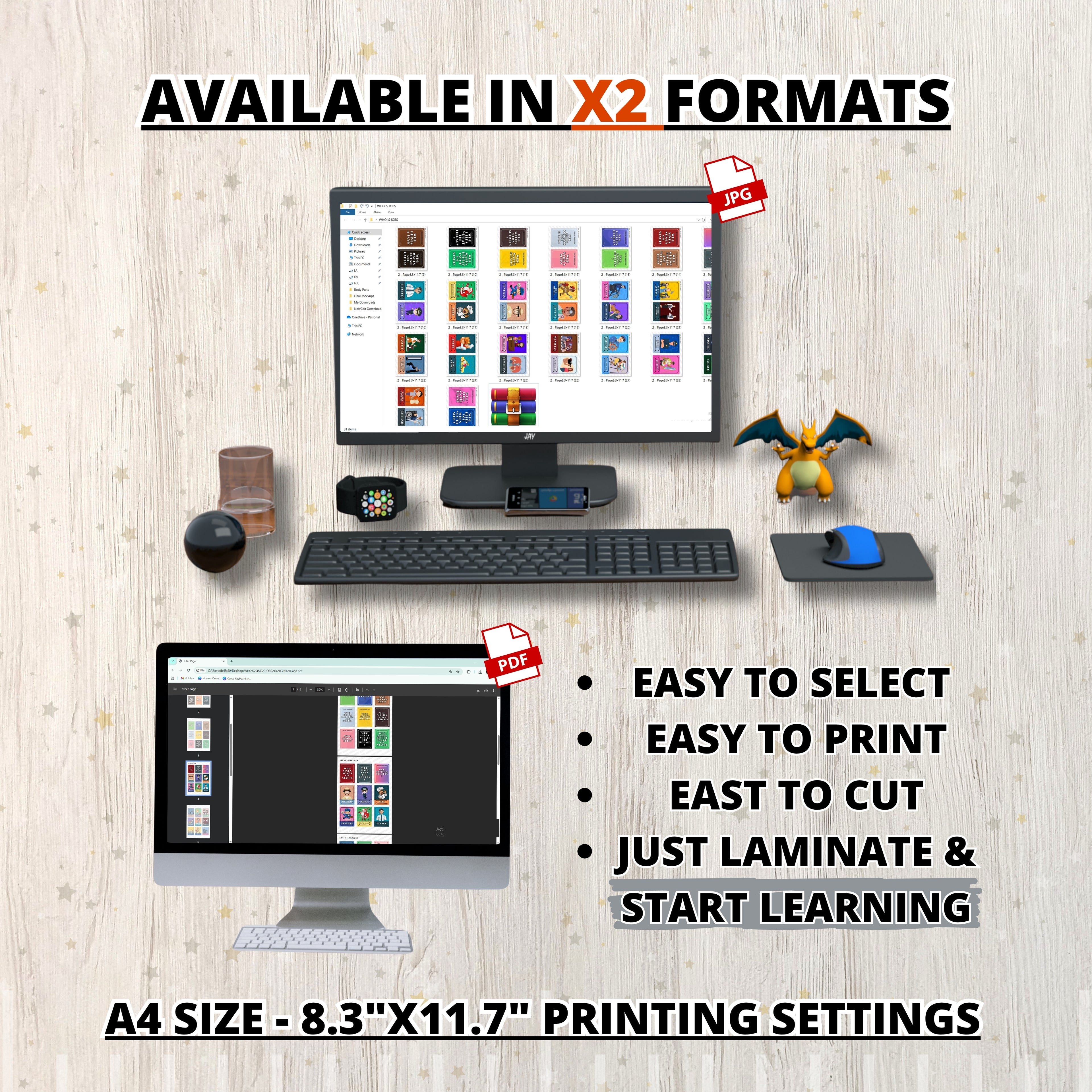 JOBS - WHO IS ?! Flashcards